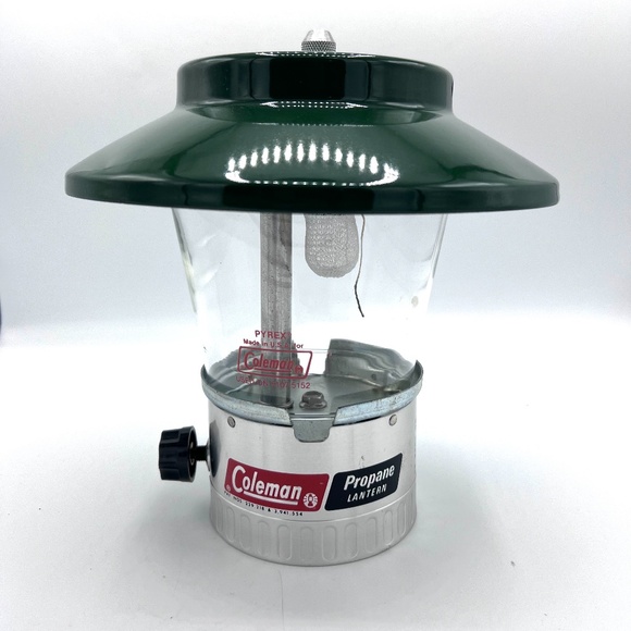 Vintage Coleman Model 5107 Single Mantle Propane Gas Lantern Missing Parts - Picture 4 of 12